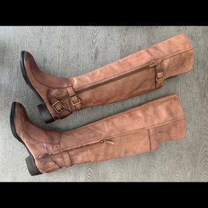 Sam Edelman Paulina riding buckle boots size 8M